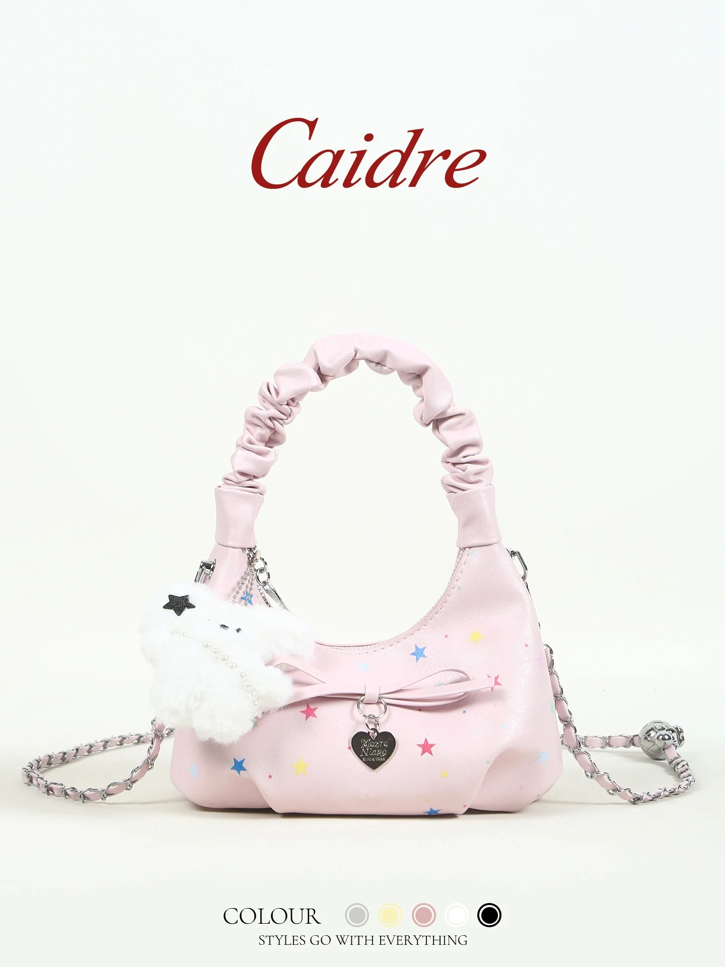 Caidre Women's Folded Cloud Handbag Birthday Gift Knot Shoulder Crossbody Small Bag Soft PU Leather Daily Use
Caidre Women's Folded Cloud Handbag Birthday Gift Knot Shoulder Crossbody Small Bag Soft PU Leather Daily Use