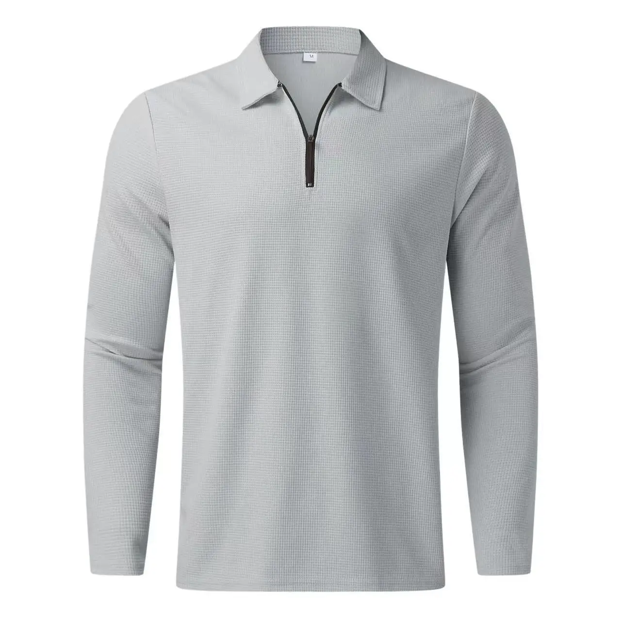 Men Solid Zipper Long Sleeve Polo T Shirt Casual Loose Version Daily Outdoor Street Style Trendy Comfortable Male Clothing Tops
Men Solid Zipper Long Sleeve Polo T Shirt Casual Loose Version Daily Outdoor Street Style Trendy Comfortable Male Clothing Tops