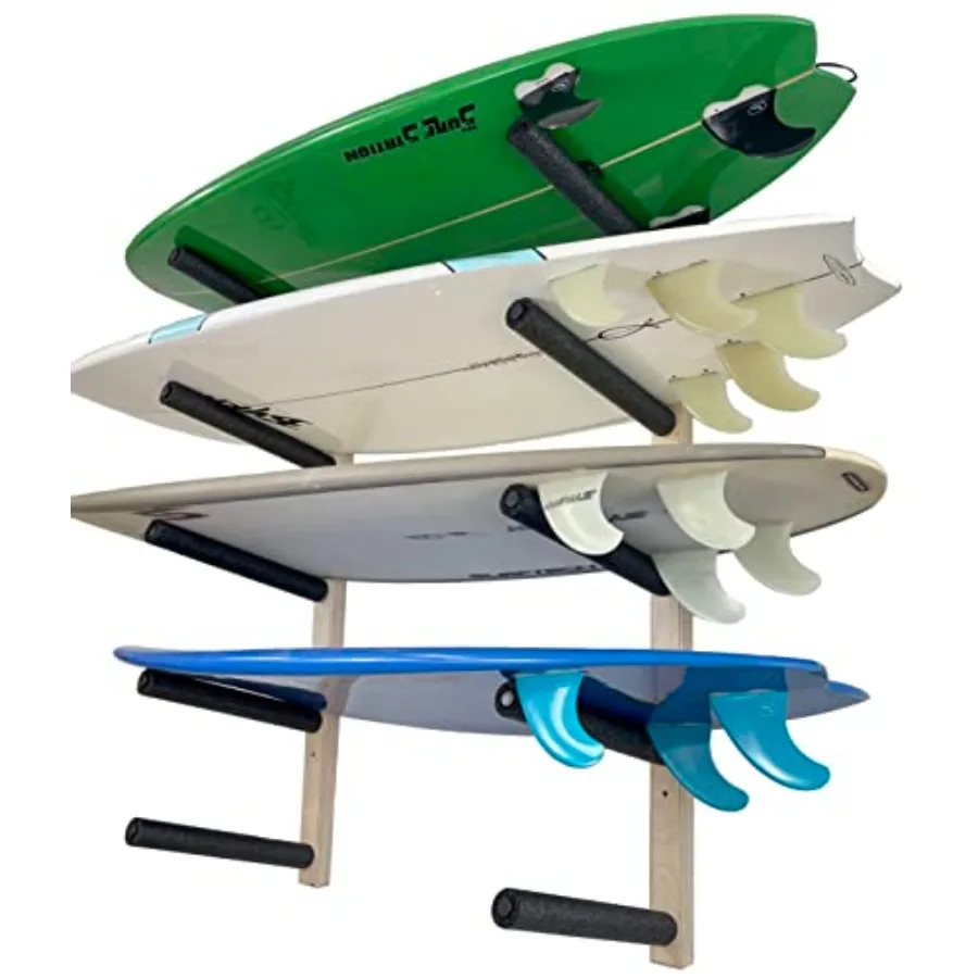 Surfboard Wall Rack - Holds 5 Boards
Surfboard Wall Rack - Holds 5 Boards