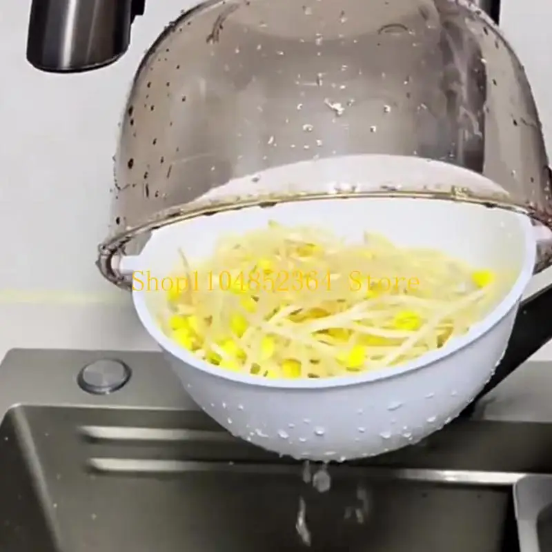 652F Oversized 2 Tiers Sink Strainer Basket Dishwasher Safe Plastic Produce Washer For Vegetables Grains And Kitchen Use
652F Oversized 2 Tiers Sink Strainer Basket Dishwasher Safe Plastic Produce Washer For Vegetables Grains And Kitchen Use