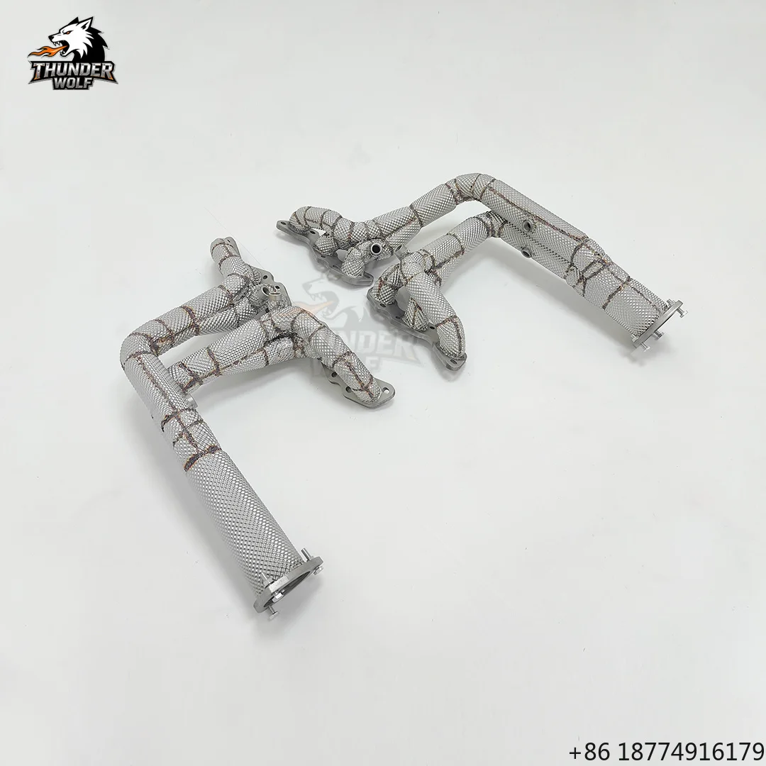 Highly Fit Manifold Header Exhaust Staight Pipe with Heat Shield for DB9 Rapide V12 6.0L
Highly Fit Manifold Header Exhaust Staight Pipe with Heat Shield for DB9 Rapide V12 6.0L