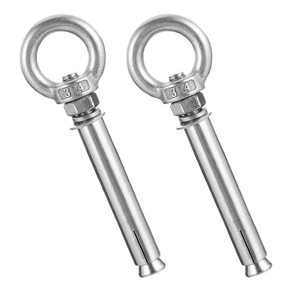 2pcs M6x50mm Stainless Steel Expansion Screws Wall Anchors Concrete Bolts Secure Fastening Durability
2pcs M6x50mm Stainless Steel Expansion Screws Wall Anchors Concrete Bolts Secure Fastening Durability