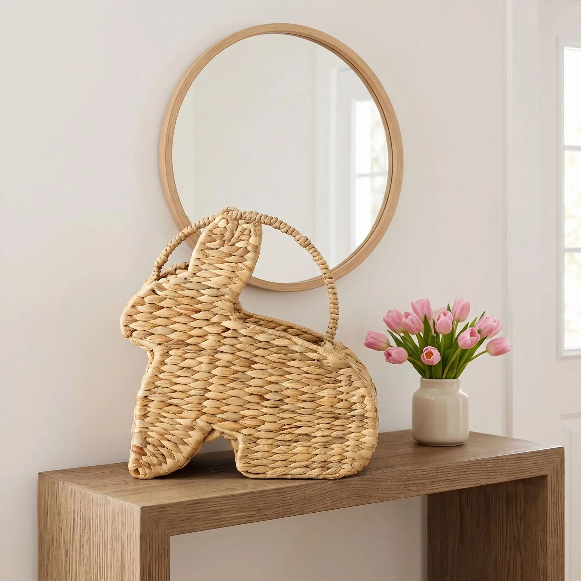 Unisex Straw Storage Basket Bag Niche Hand Woven Basket Outdoor Picnic Picking Basket Household Miscellaneous Sorting Handbag
Unisex Straw Storage Basket Bag Niche Hand Woven Basket Outdoor Picnic Picking Basket Household Miscellaneous Sorting Handbag