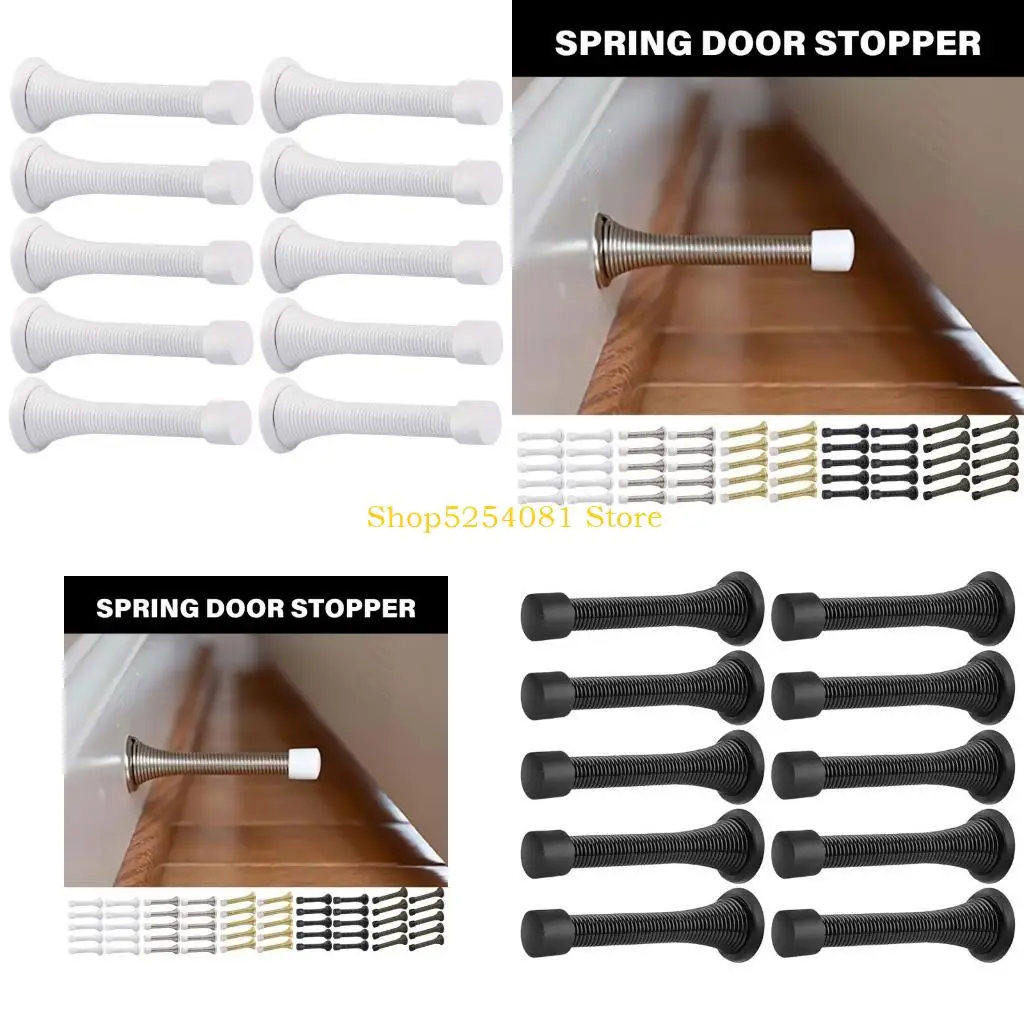 AXYC Set of 10 Steel Doorstops Wall Protector with Protective Tip Elegant Door stoppers Wear Resistant Wall Protections set
AXYC Set of 10 Steel Doorstops Wall Protector with Protective Tip Elegant Door stoppers Wear Resistant Wall Protections set