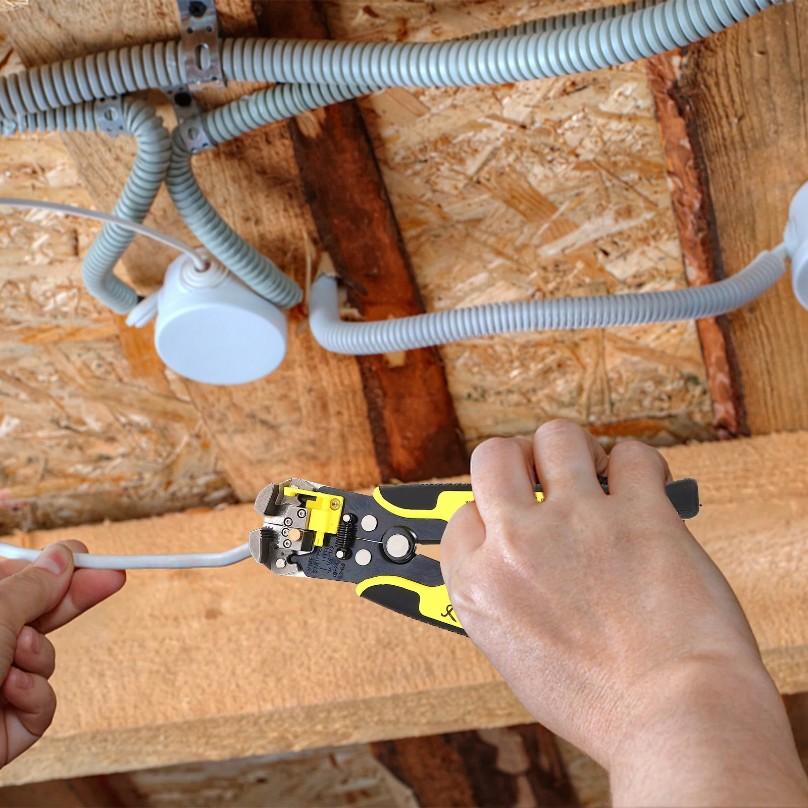 1Set Ratcheting Terminals Wire Crimping Tool Kit Insulated Wire Terminals Plier Durable for Electrical Repairs
1Set Ratcheting Terminals Wire Crimping Tool Kit Insulated Wire Terminals Plier Durable for Electrical Repairs