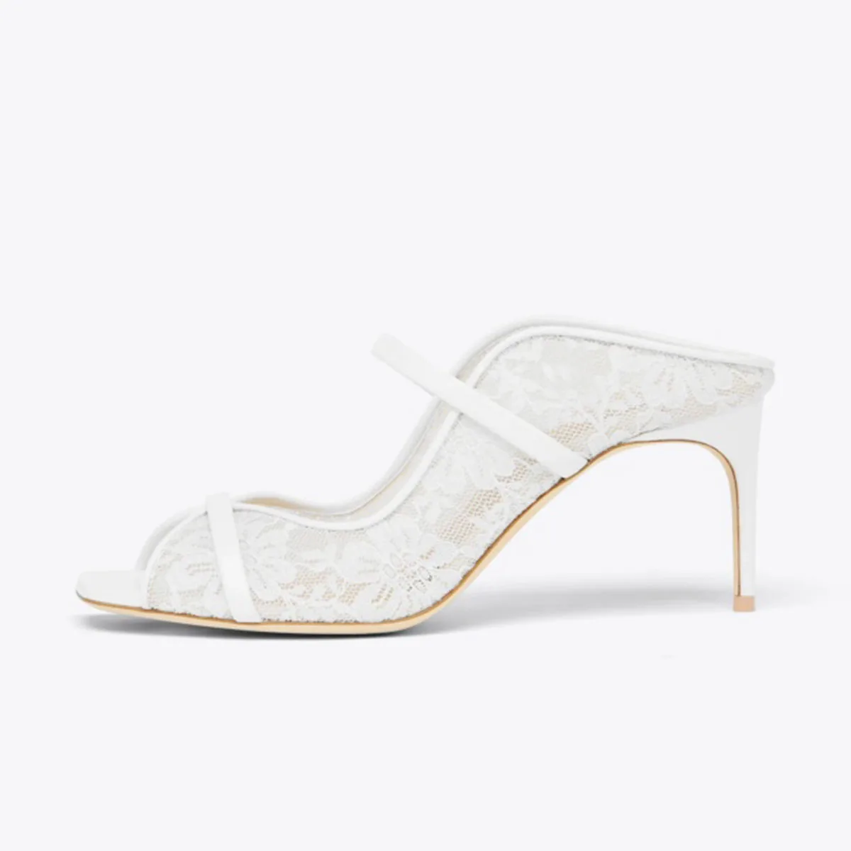 Arden Furtado Summer White lace Peep toe Slippers Round toe pull-on Super high heel Sexy Word slippers Banquet shoes
Arden Furtado Summer White lace Peep toe Slippers Round toe pull-on Super high heel Sexy Word slippers Banquet shoes