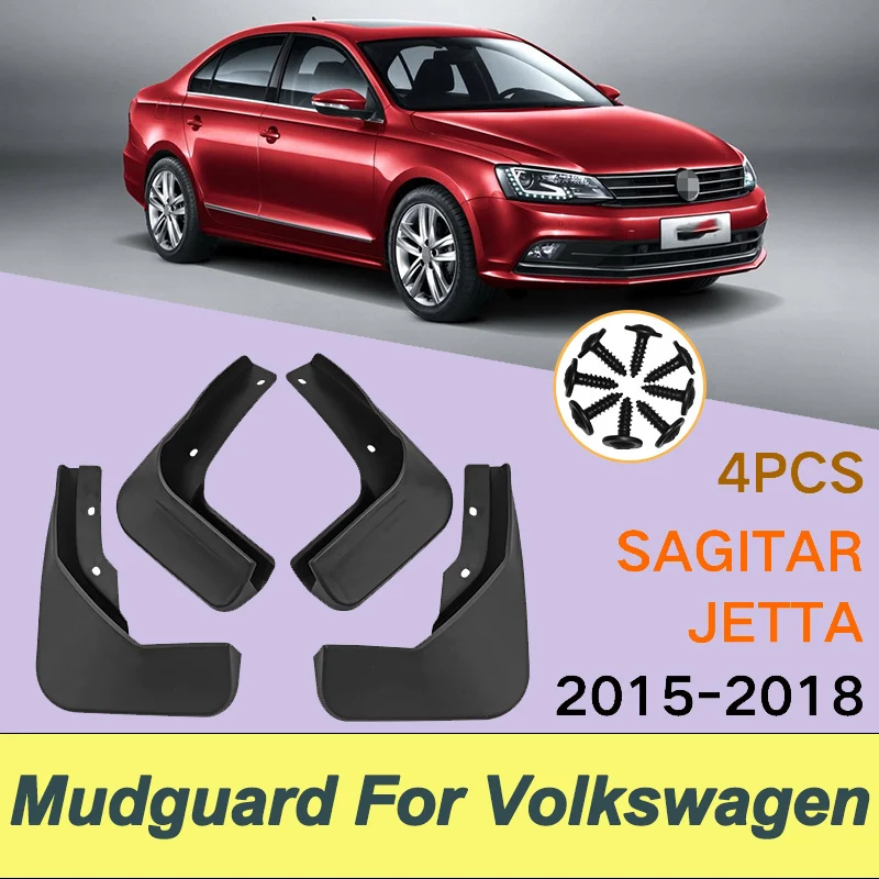 For Volkswagen Sagitar Jetta 2015-2018 Automotive Tire Mudguard Waterproof Prevent Mud Splashing Car Mud Flaps 4pcs Accessories 
For Volkswagen Sagitar Jetta 2015-2018 Automotive Tire Mudguard Waterproof Prevent Mud Splashing Car Mud Flaps 4pcs Accessories