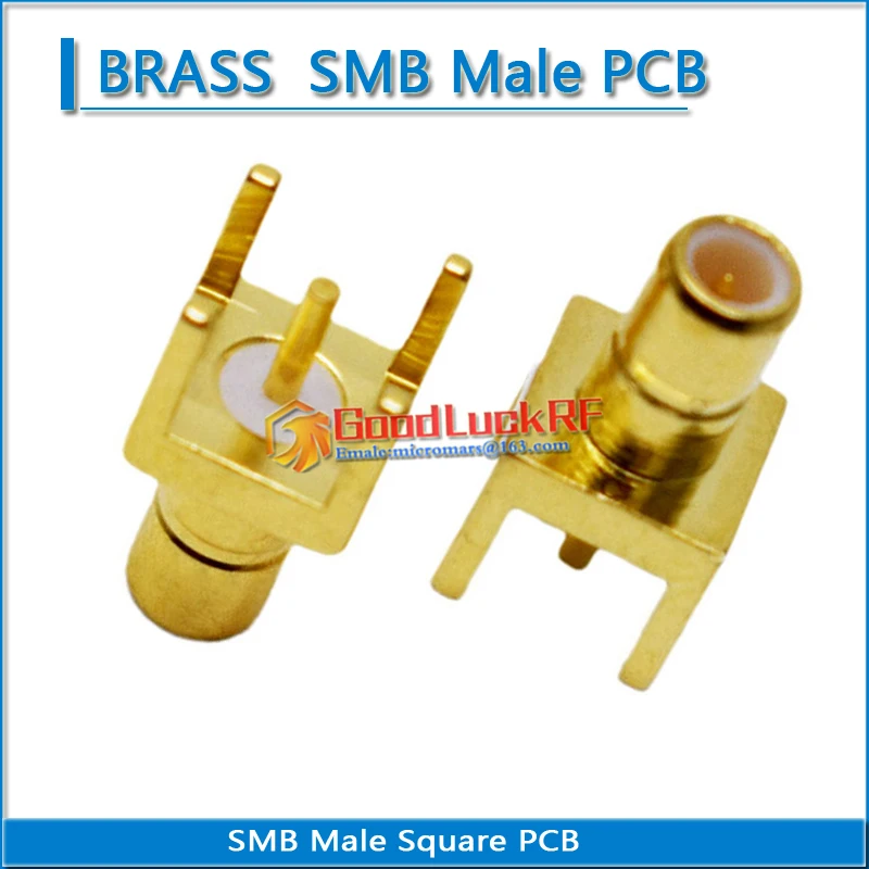 1X Pcs High-quality SMB Male Solder Square PCB Plug Brass GOLD Straight Coaxial RF Adapters Connector
1X Pcs High-quality SMB Male Solder Square PCB Plug Brass GOLD Straight Coaxial RF Adapters Connector