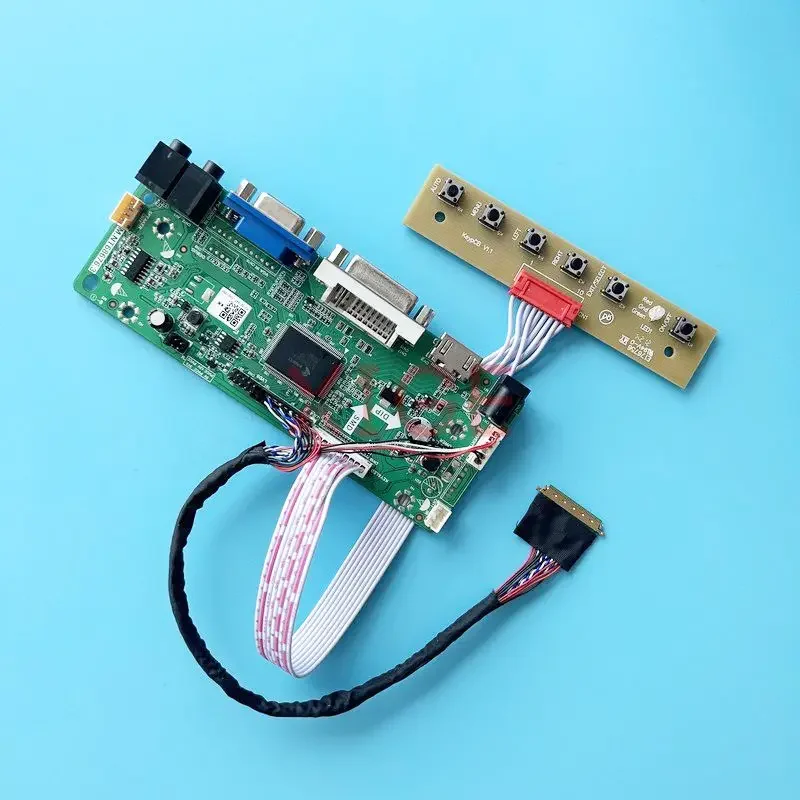 Плата драйвера контроллера подходит для LTN156AT23 LTN156AT24 HDMI-совместимый экран ноутбука VGA DVI Audio 15,6 "1366x768 LVDS 40-контактный комплект «сделай сам»
Плата драйвера контроллера подходит для LTN156AT23 LTN156AT24 HDMI-совместимый экран ноутбука VGA DVI Audio 15,6 "1366x768 LVDS 40-контактный комплект «сделай сам»