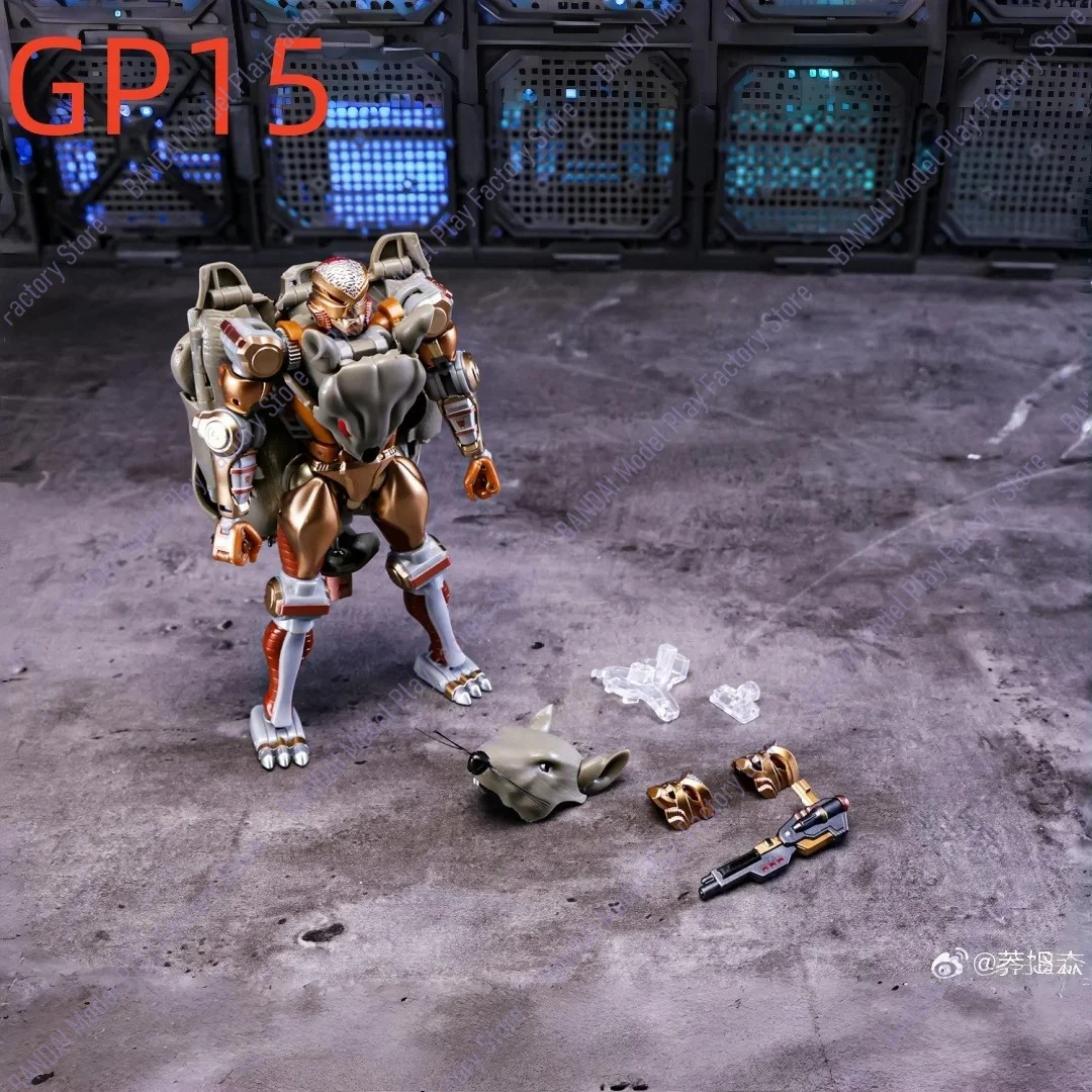 In Stock Now Transformation GP15 GP-15 Rattrap BW KO VER MP Action Figure
In Stock Now Transformation GP15 GP-15 Rattrap BW KO VER MP Action Figure