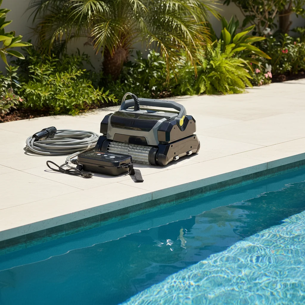 New Arrival Smart Wired Robotic Pool Cleaner with Strong Suction, Wall Climbing & Waterline Cleaning for Swimming Pools
New Arrival Smart Wired Robotic Pool Cleaner with Strong Suction, Wall Climbing & Waterline Cleaning for Swimming Pools