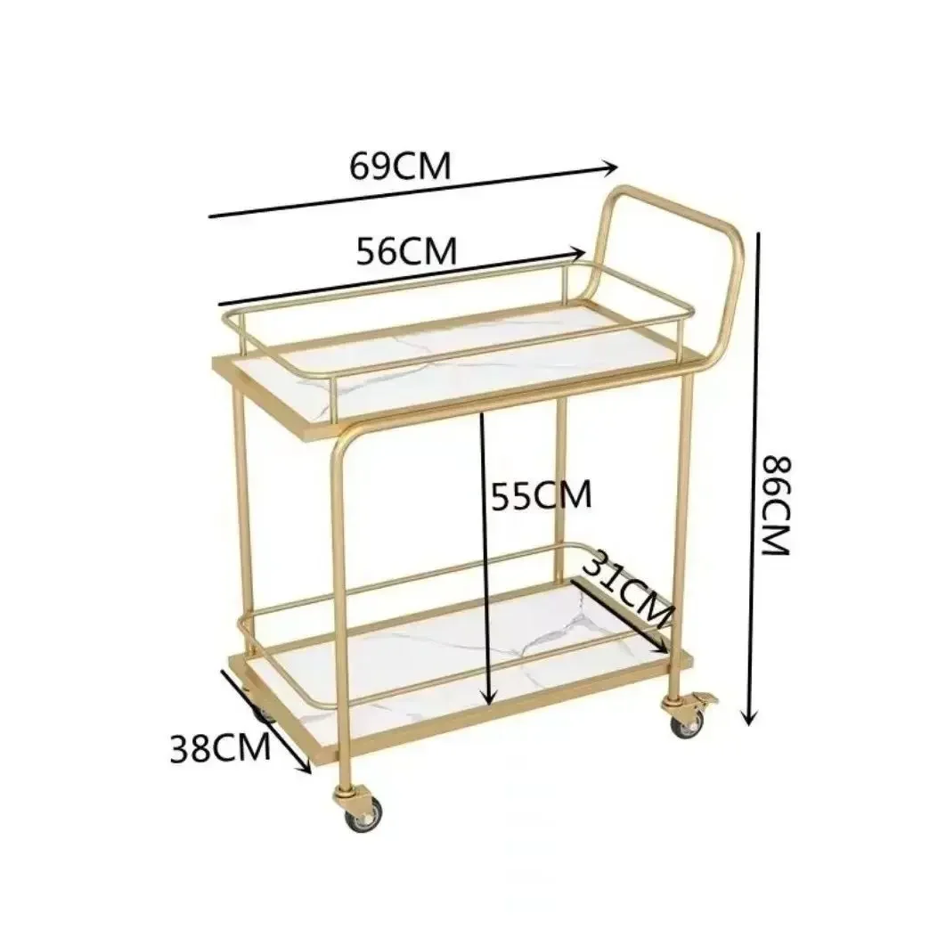 Serving Rack Dining Cart Trolley Commercial Restaurant Mobile Nordic Hotel Wine Truck Birthday Trolley Gold Iron Art Furniture
Serving Rack Dining Cart Trolley Commercial Restaurant Mobile Nordic Hotel Wine Truck Birthday Trolley Gold Iron Art Furniture