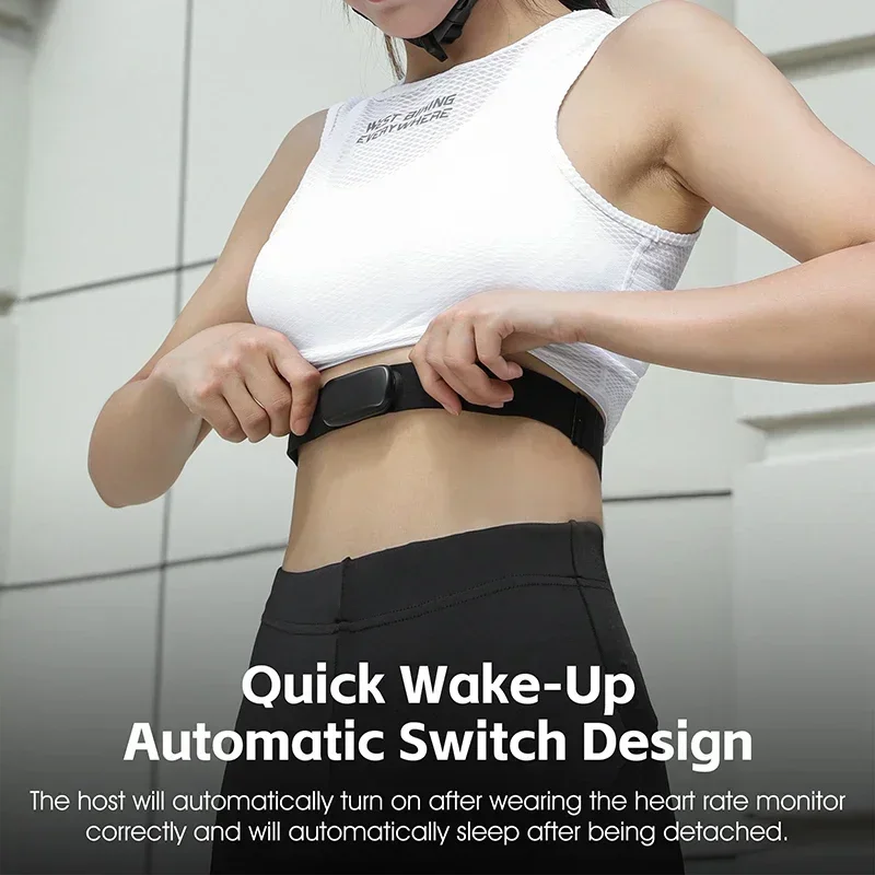 WEST BIKING Спортивный монитор сердечного ритма ANT + Bluetooth Двойной режим Велоспорт Бег Датчик сердечного ритма IP67 Водонепроницаемый нагрудный ремень
WEST BIKING Спортивный монитор сердечного ритма ANT + Bluetooth Двойной режим Велоспорт Бег Датчик сердечного ритма IP67 Водонепроницаемый нагрудный ремень