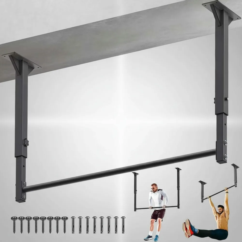 Сверхмощная потолочная штанга для подтягивания, регулируемая по высоте штанга для подбородка с несколькими захватами для силовых тренировок в домашнем спортзале
Сверхмощная потолочная штанга для подтягивания, регулируемая по высоте штанга для подбородка с несколькими захватами для силовых тренировок в домашнем спортзале