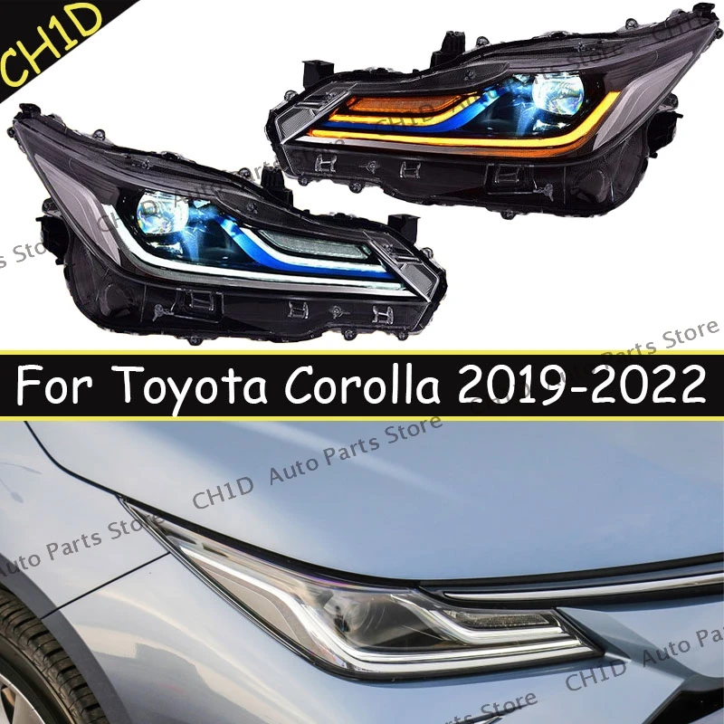 Toyota Futo Parts For Toyota Corolla 2019-2021 Headlights LED Turn Signal High Beam Angel Eye Projector Lens Near light low beam
Toyota Futo Parts For Toyota Corolla 2019-2021 Headlights LED Turn Signal High Beam Angel Eye Projector Lens Near light low beam