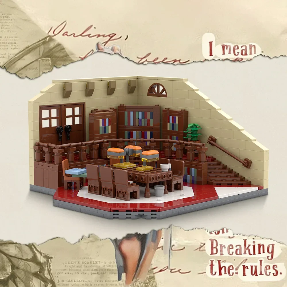 MOC-99148 Buffy the Vampire Slayer: Sunnydale High School Library Building Blocks Sunnydale High School Library Bricks Toys Gift
MOC-99148 Buffy the Vampire Slayer: Sunnydale High School Library Building Blocks Sunnydale High School Library Bricks Toys Gift