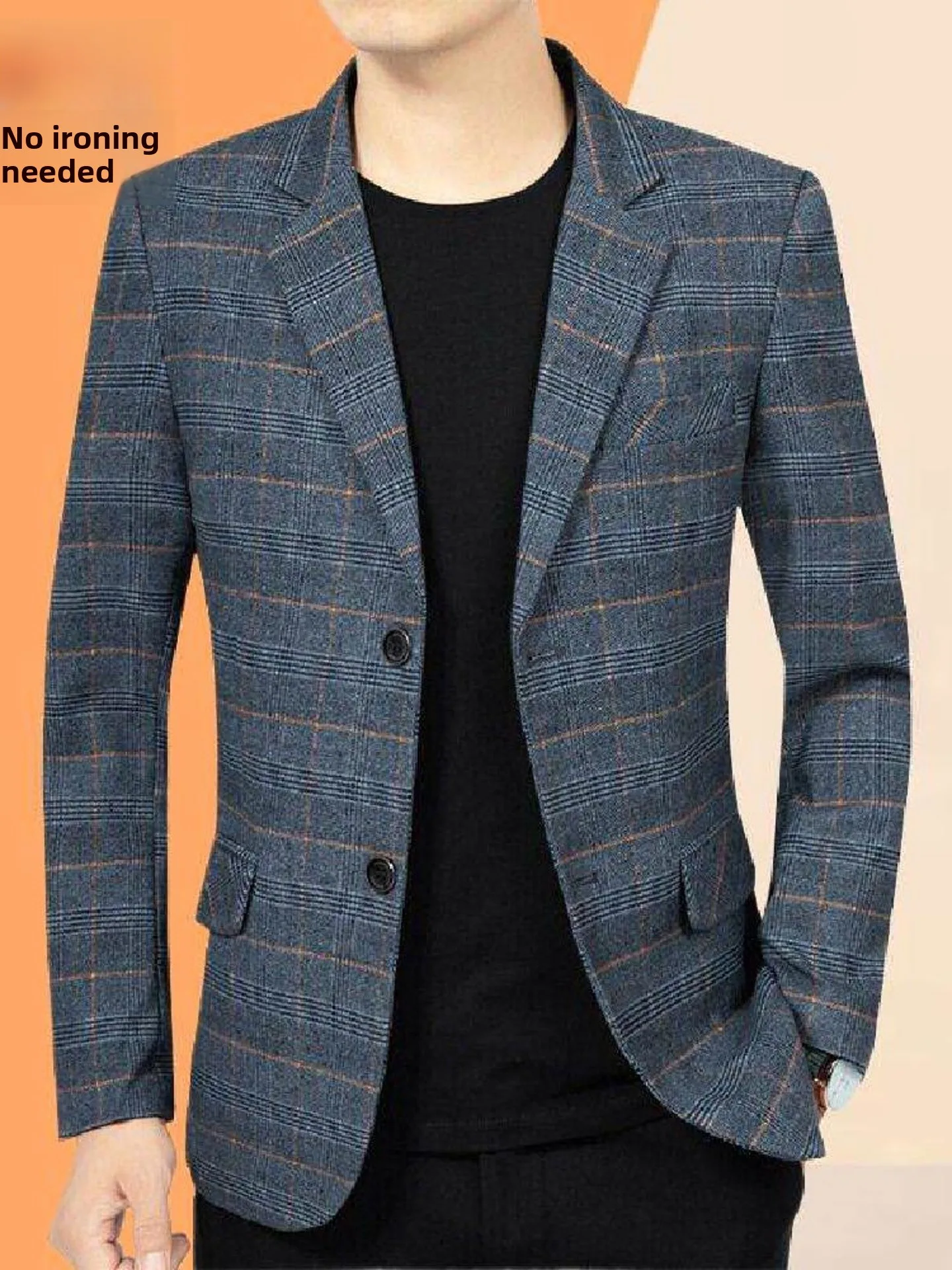 Comfortable Mid-Year Men's Striped Busin Casual Suit Jaet Single Piece Easy-Wear Dad Clothes Spring Autumn New Sle
Comfortable Mid-Year Men's Striped Busin Casual Suit Jaet Single Piece Easy-Wear Dad Clothes Spring Autumn New Sle