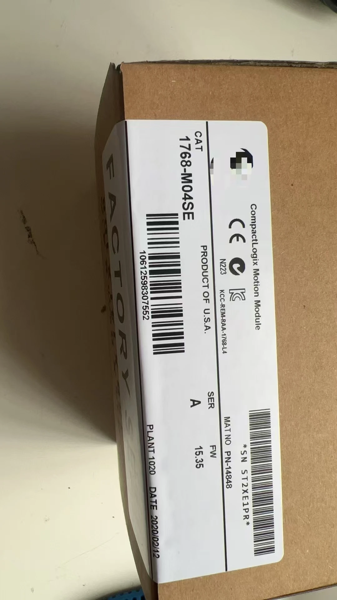 1768-M04SE New PLC Module 1768M04SE
1768-M04SE New PLC Module 1768M04SE