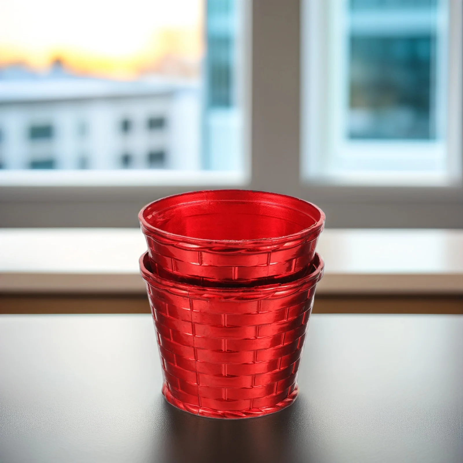 10pcs Christmas Tree Foot Pot 8cm Red Diameter Xmas Tree Stand Base Plastic Planters Reusable Easy Install Holiday Decor 
10pcs Christmas Tree Foot Pot 8cm Red Diameter Xmas Tree Stand Base Plastic Planters Reusable Easy Install Holiday Decor