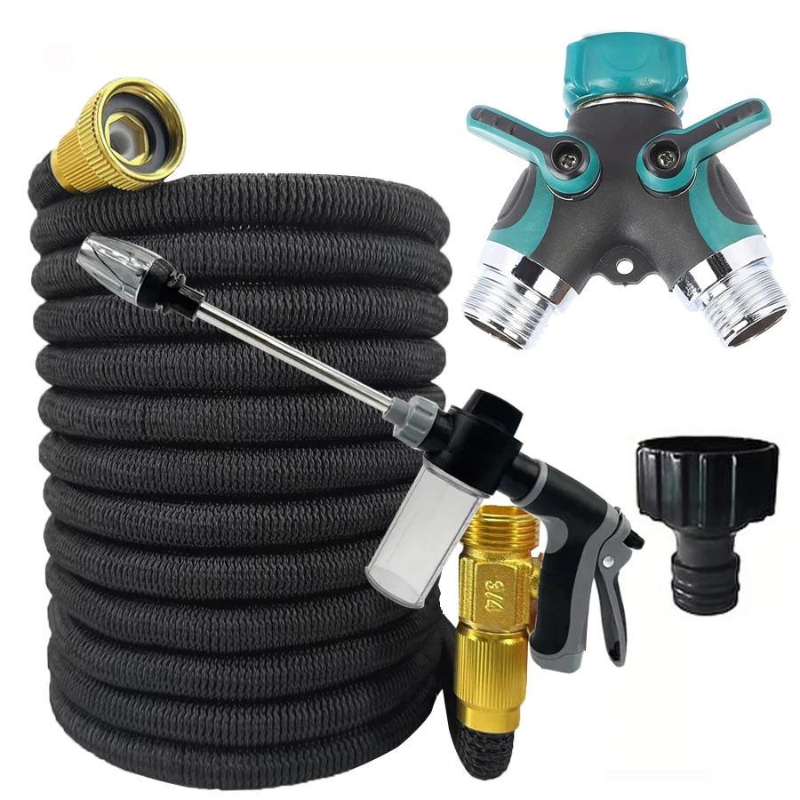 High Pressure Garden Hose, Expandable Magic Hose For Garden Watering And Cleaning, US3/4 Joint Sprinkler Head, Sprinkler Device
High Pressure Garden Hose, Expandable Magic Hose For Garden Watering And Cleaning, US3/4 Joint Sprinkler Head, Sprinkler Device