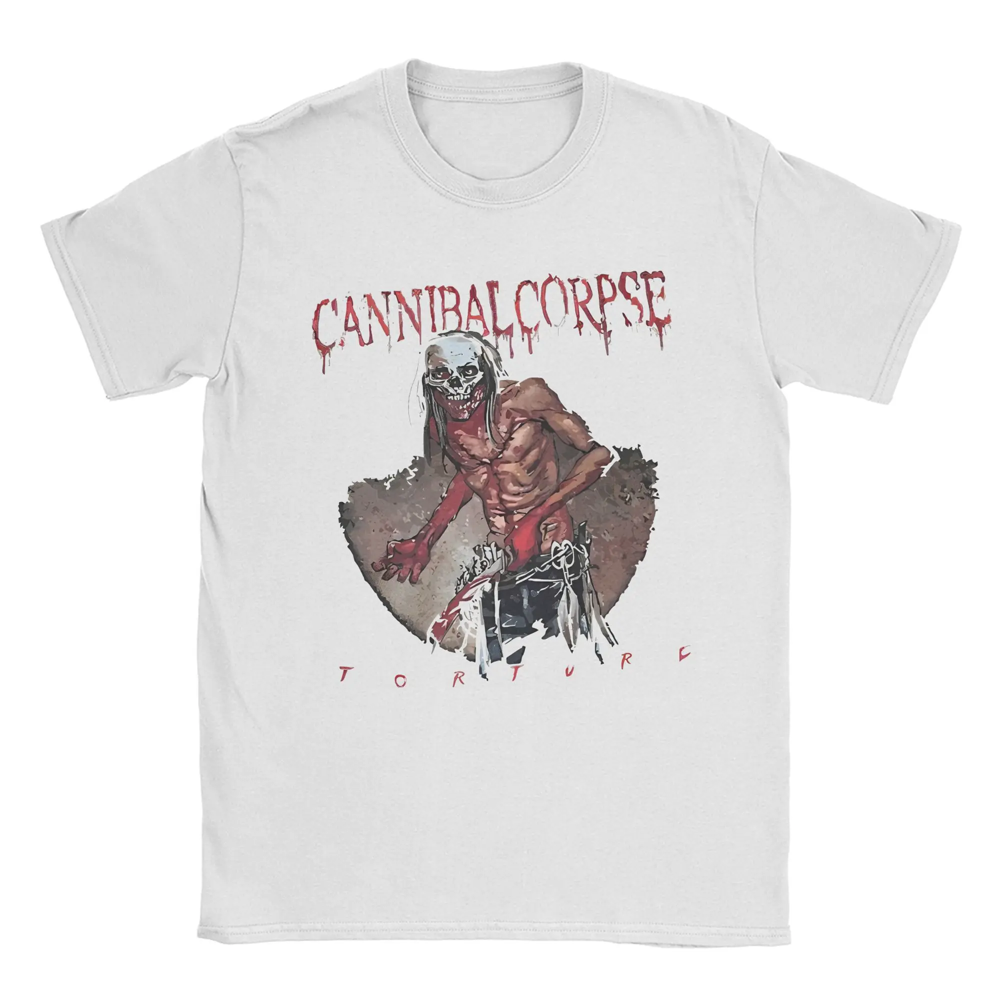 Мужская и женская футболка с графическим принтом Cannibal Corpse, футболка из чистого хлопка с металлической лентой, одежда
Мужская и женская футболка с графическим принтом Cannibal Corpse, футболка из чистого хлопка с металлической лентой, одежда