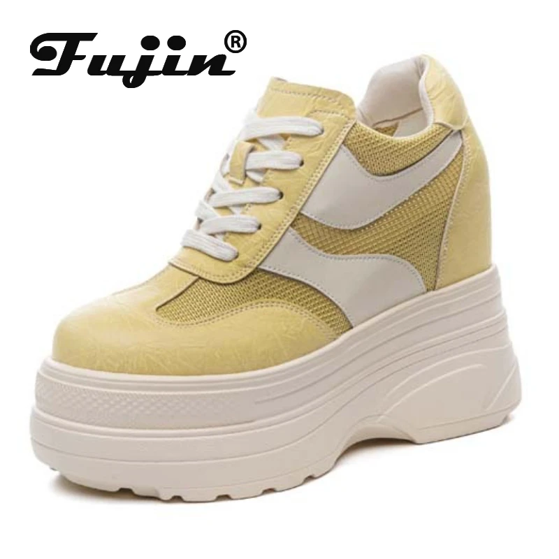 Fujin 11 см, женские босоножки на танкетке из натуральной кожи с воздушной сеткой из микрофибры, высокие брендовые женские босоножки на скрытом каблуке, кроссовки на массивном каблуке, полые туфли 
Fujin 11 см, женские босоножки на танкетке из натуральной кожи с воздушной сеткой из микрофибры, высокие брендовые женские босоножки на скрытом каблуке, кроссовки на массивном каблуке, полые туфли