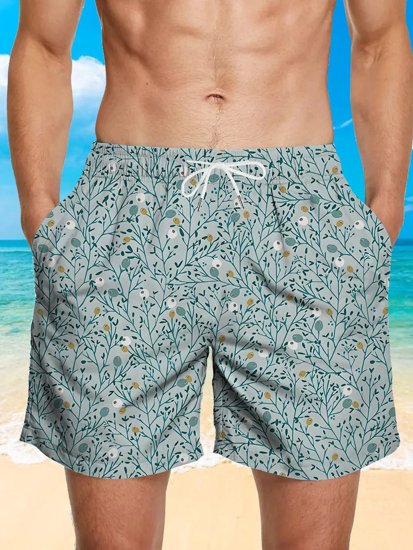 Seaside Vacation Men Beach Shorts Full Digital Print High Elastic Quick Dry Trunks
Seaside Vacation Men Beach Shorts Full Digital Print High Elastic Quick Dry Trunks
