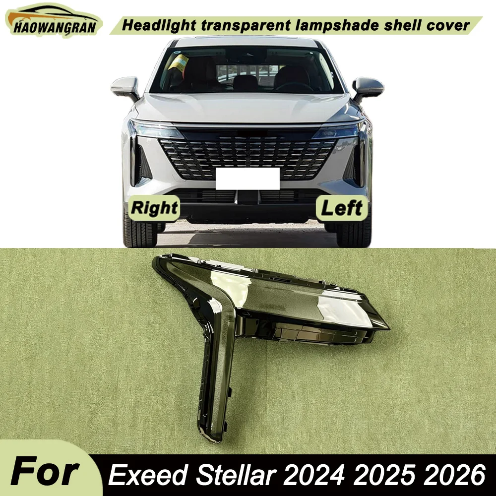 Headlamp Lamp Cover Headlight Shell Transparent Mask Lens Plexiglass Replace Original Lampshade 2024 2025 2026 For Exeed Stellar
Headlamp Lamp Cover Headlight Shell Transparent Mask Lens Plexiglass Replace Original Lampshade 2024 2025 2026 For Exeed Stellar