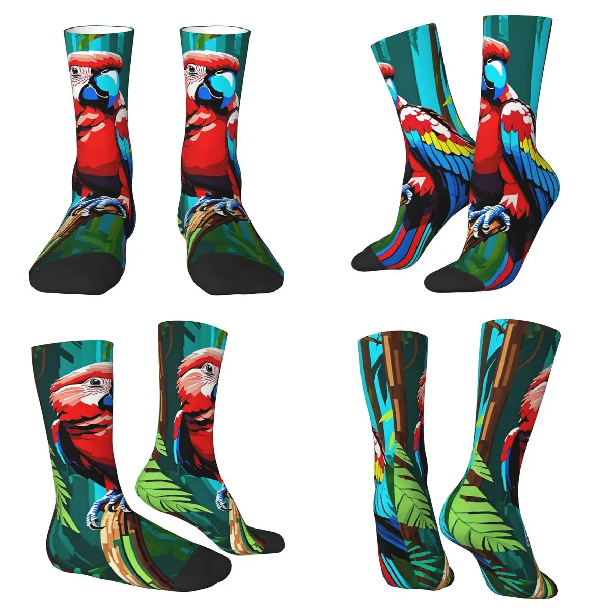 Pop Art Parrot Print Socks Harajuku High Quality Stockings All Season Long Socks Accessories for Unisex Birthday Present
Pop Art Parrot Print Socks Harajuku High Quality Stockings All Season Long Socks Accessories for Unisex Birthday Present