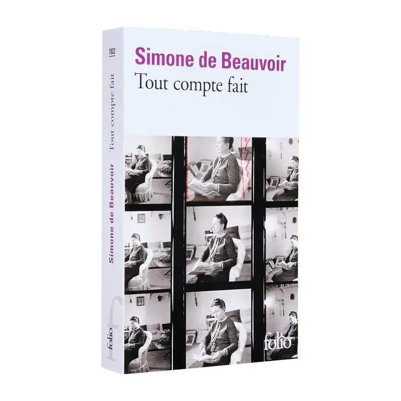 Tout Compte Fait Simone De Beauvoir Gallimard 9782070370221 Book
Tout Compte Fait Simone De Beauvoir Gallimard 9782070370221 Book