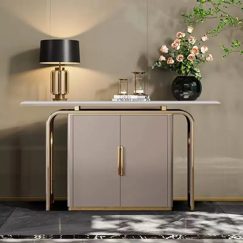 Modern Minimalist Console Table Luxury Entrance Hall Nordic Design Console Table Trendy Beauty Tisch Wohnzimer Furniture
Modern Minimalist Console Table Luxury Entrance Hall Nordic Design Console Table Trendy Beauty Tisch Wohnzimer Furniture