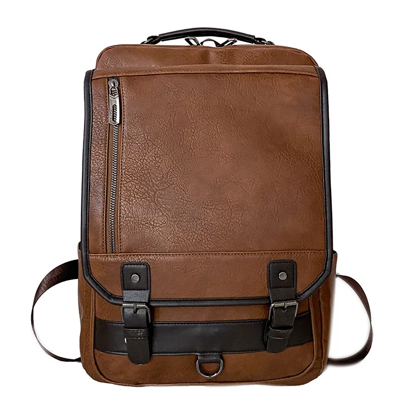 Retro Backpack Men's Large Capacity Waterproof Outdoor Sports Travel Bag Simple Casual School Bag Business Travel Computer Bag
Retro Backpack Men's Large Capacity Waterproof Outdoor Sports Travel Bag Simple Casual School Bag Business Travel Computer Bag