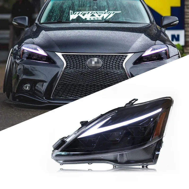 Suitable For Lexus IS250 Headlight Assembly Lexus IS300 Modified LED Daytime Running Light Running Water Turn Signal
Suitable For Lexus IS250 Headlight Assembly Lexus IS300 Modified LED Daytime Running Light Running Water Turn Signal