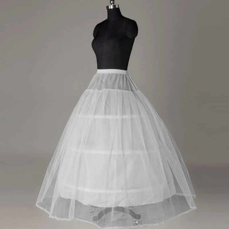 Bride Bridal Wedding Dress Support Petticoat 3 Hoops 1-layer Yarn Skirt Women Co
Bride Bridal Wedding Dress Support Petticoat 3 Hoops 1-layer Yarn Skirt Women Co