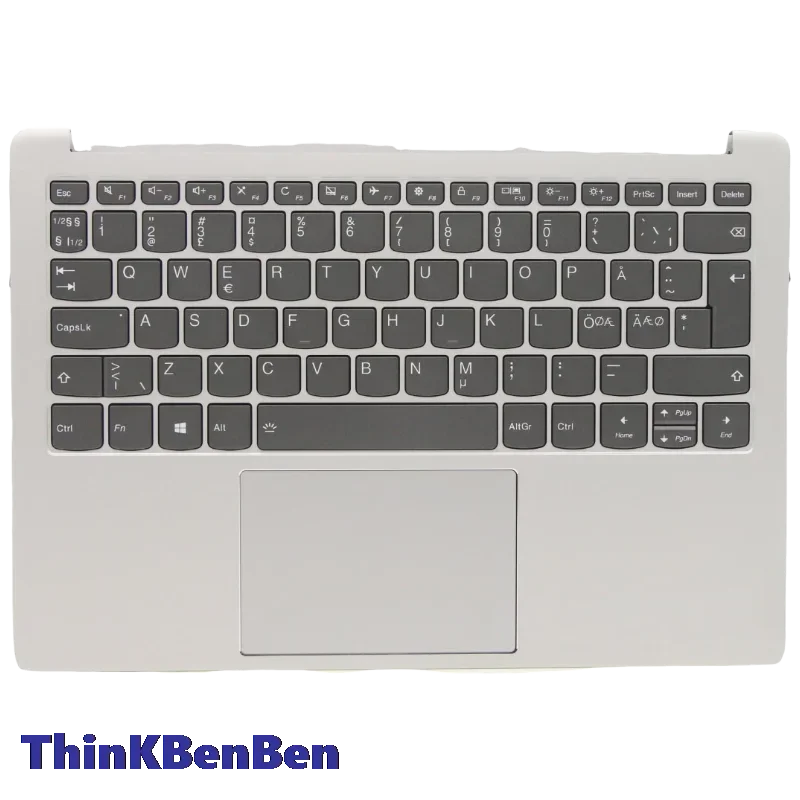 Верхний корпус клавиатуры NDC Nordic Silver с подставкой для рук для Lenovo Ideapad S540 13 13IML 13API 13ARE 13ITL 5CB0W43732
Верхний корпус клавиатуры NDC Nordic Silver с подставкой для рук для Lenovo Ideapad S540 13 13IML 13API 13ARE 13ITL 5CB0W43732