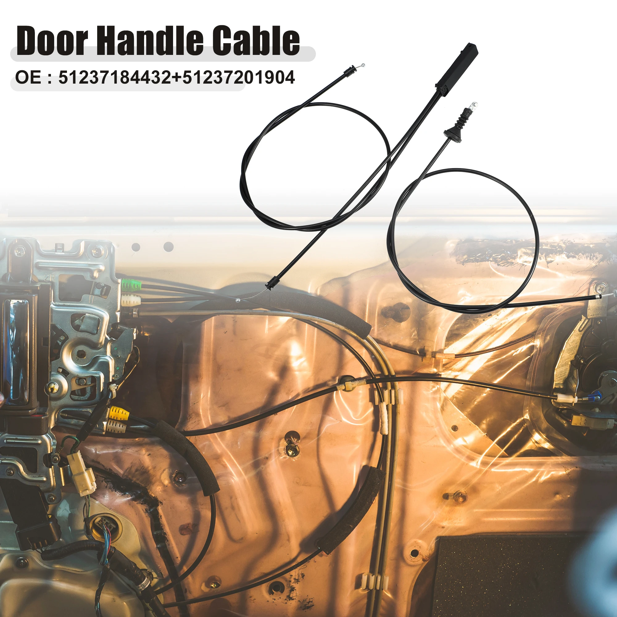 UXCELL Hood Release Cable Door Handle Cable Fit for BMW 328i 51237184432 51237201904
UXCELL Hood Release Cable Door Handle Cable Fit for BMW 328i 51237184432 51237201904