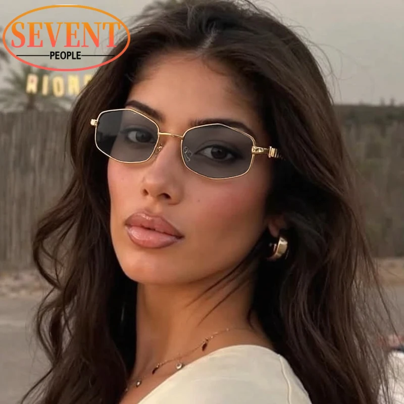 Small Frame Hexagon Sunglasses Women 2025 Luxury Brand Trendy Polygon Steampunk Sun Glasses Vintage Driving Shades For Ladies
Small Frame Hexagon Sunglasses Women 2025 Luxury Brand Trendy Polygon Steampunk Sun Glasses Vintage Driving Shades For Ladies