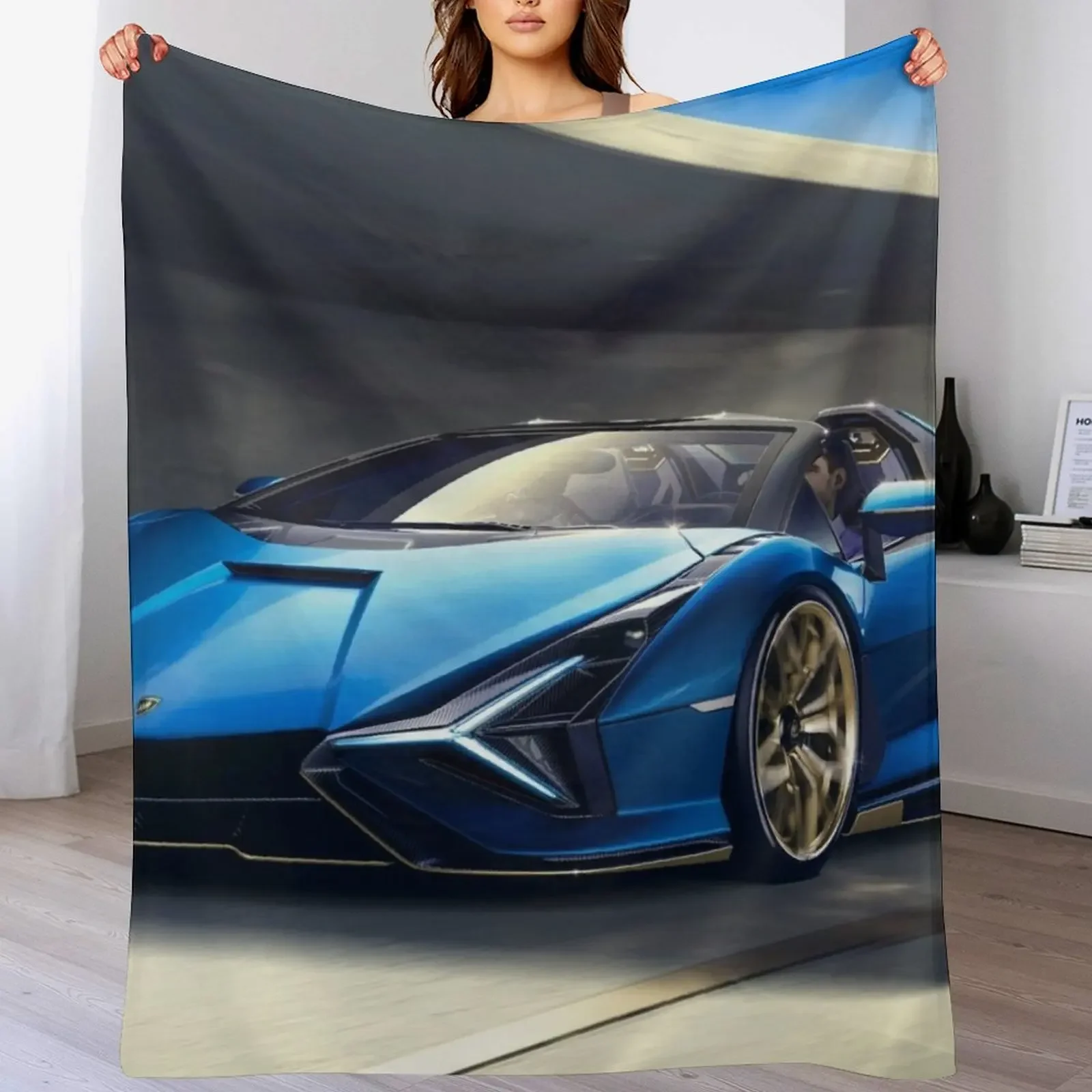 blue luxury car Throw Blanket Wrinkle Resistant Lightweight Blanket
blue luxury car Throw Blanket Wrinkle Resistant Lightweight Blanket