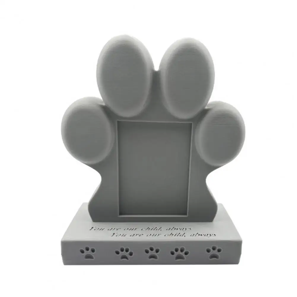 3D Printed Pet Tombstone with Photo Frame Holder, Memorial Stone for Pets for Outdoor Garden Pet Photo Frame Tombstone
3D Printed Pet Tombstone with Photo Frame Holder, Memorial Stone for Pets for Outdoor Garden Pet Photo Frame Tombstone