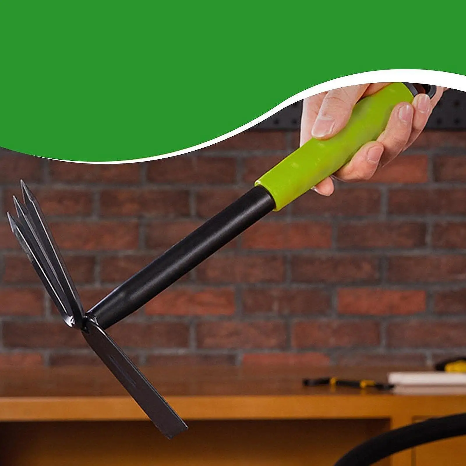 Hoe and Cultivator Sturdy Double Head Stainless Steel Heavy Duty Hand Tool for Planting Gardening Loosening Soil Digging Tilling
Hoe and Cultivator Sturdy Double Head Stainless Steel Heavy Duty Hand Tool for Planting Gardening Loosening Soil Digging Tilling