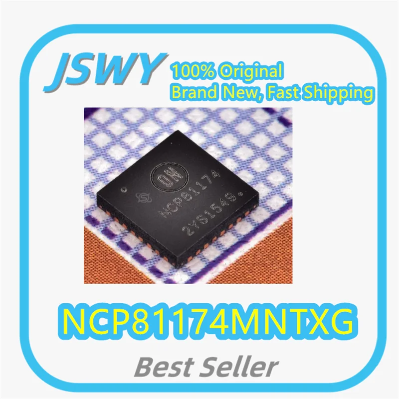 (5/50 pieces) NCP81174MNTXG NCP81174 QFN-32 Switch Controller IC Chip - Brand New Original
(5/50 pieces) NCP81174MNTXG NCP81174 QFN-32 Switch Controller IC Chip - Brand New Original