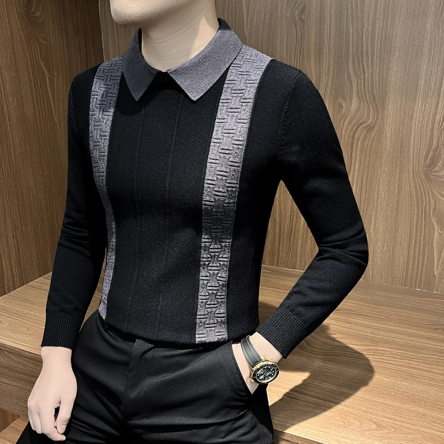 Trend Fake Two Shirts Collar Knitted Sweater Men 2026 Spring Autumn Long Sleeved Polo Shirt Casual Business Men's Pullover 4XL
Trend Fake Two Shirts Collar Knitted Sweater Men 2026 Spring Autumn Long Sleeved Polo Shirt Casual Business Men's Pullover 4XL