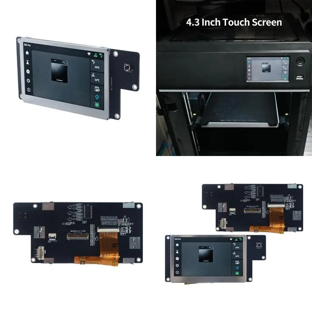 652f Clear Display Панель управления для Adventurer 5MPRO Печатное оборудование с интуитивно интерфейсами прочная конструкция
652f Clear Display Панель управления для Adventurer 5MPRO Печатное оборудование с интуитивно интерфейсами прочная конструкция