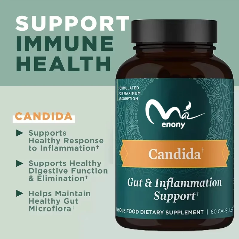 Intestinal health supplement, Candida capsules, relieve bloating and bloating, support immunity, gluten free, 60 capsules
Intestinal health supplement, Candida capsules, relieve bloating and bloating, support immunity, gluten free, 60 capsules