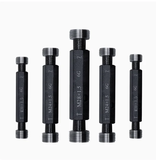 Customization Sturdy Wear-Resistant High Precision Thread Plug Gauge,Thread Go/NO-Go Gage for Measuring Hole, Groove Width
Customization Sturdy Wear-Resistant High Precision Thread Plug Gauge,Thread Go/NO-Go Gage for Measuring Hole, Groove Width