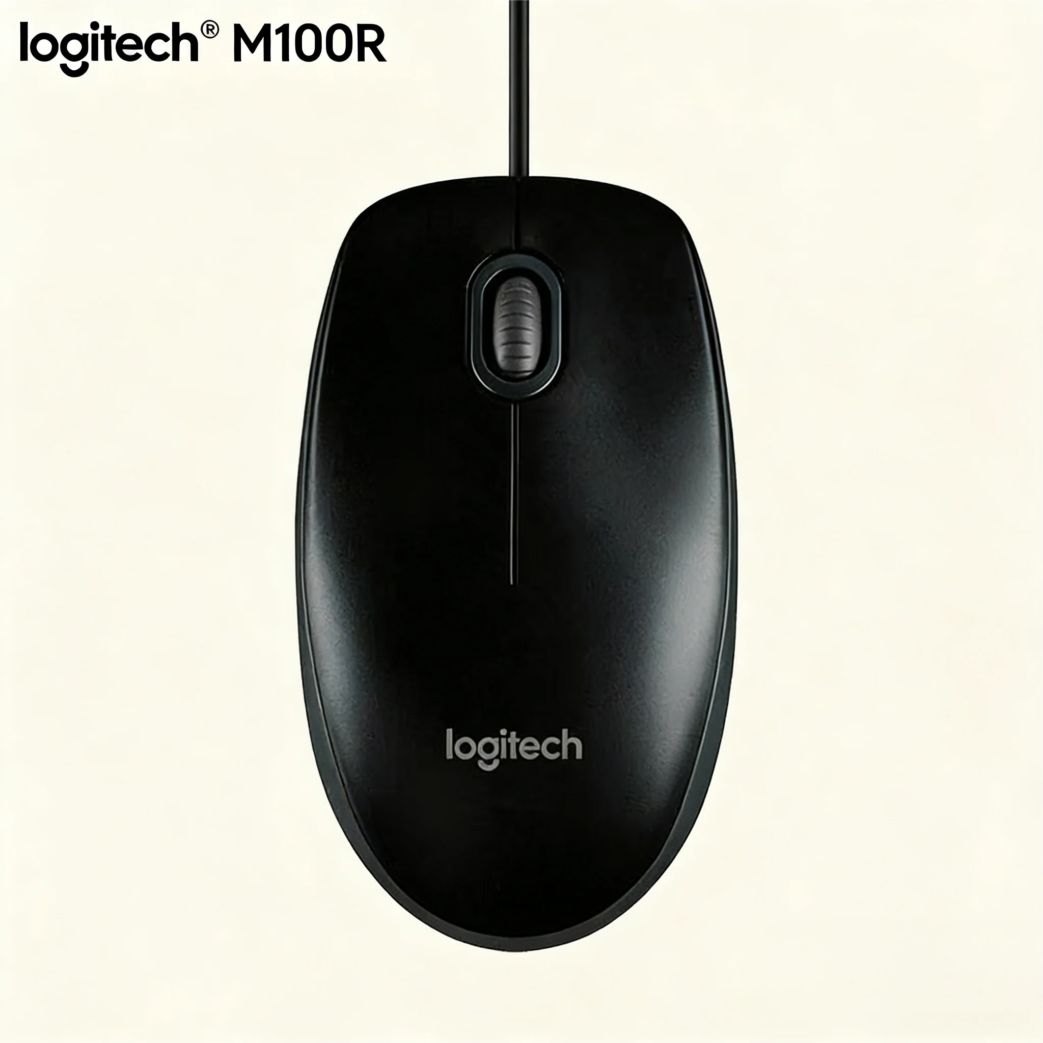Logitech M100R: Мгновенная работа благодаря технологии Plug-and-Play
Logitech M100R: Мгновенная работа благодаря технологии Plug-and-Play