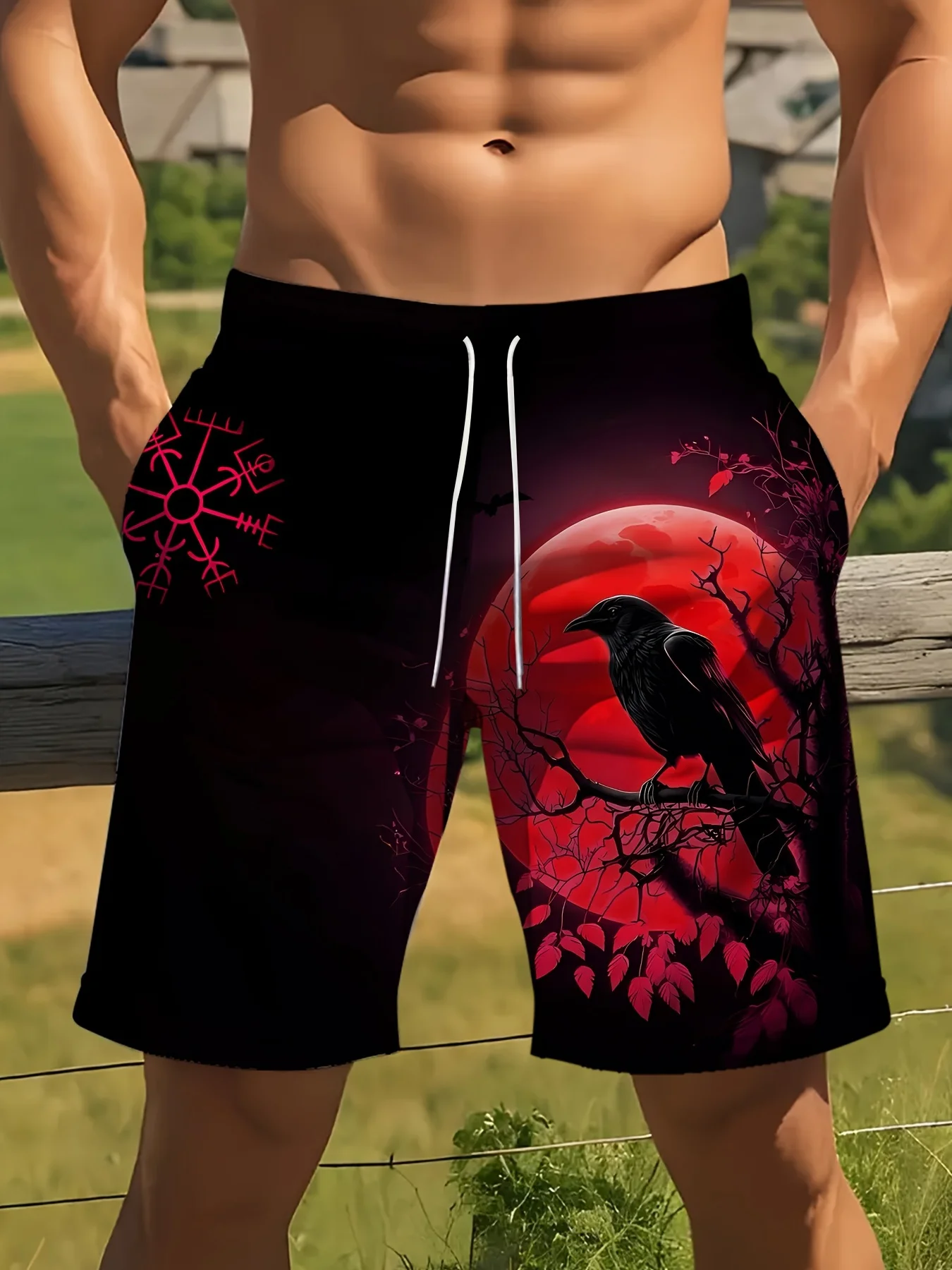2026 Model Casual Sport Shorts, Blood Moon Crow 3D Print, Quick-drying and Breathable, Suitable for All Seasons, Kids
2026 Model Casual Sport Shorts, Blood Moon Crow 3D Print, Quick-drying and Breathable, Suitable for All Seasons, Kids