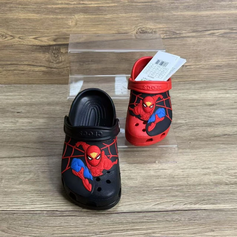 Summer Children Garden Shoes Boys Beach Spider-Man Sandals Kids Lightweight Breathable Cartoon Slip Baby Slippers Size 14-22cm
Summer Children Garden Shoes Boys Beach Spider-Man Sandals Kids Lightweight Breathable Cartoon Slip Baby Slippers Size 14-22cm