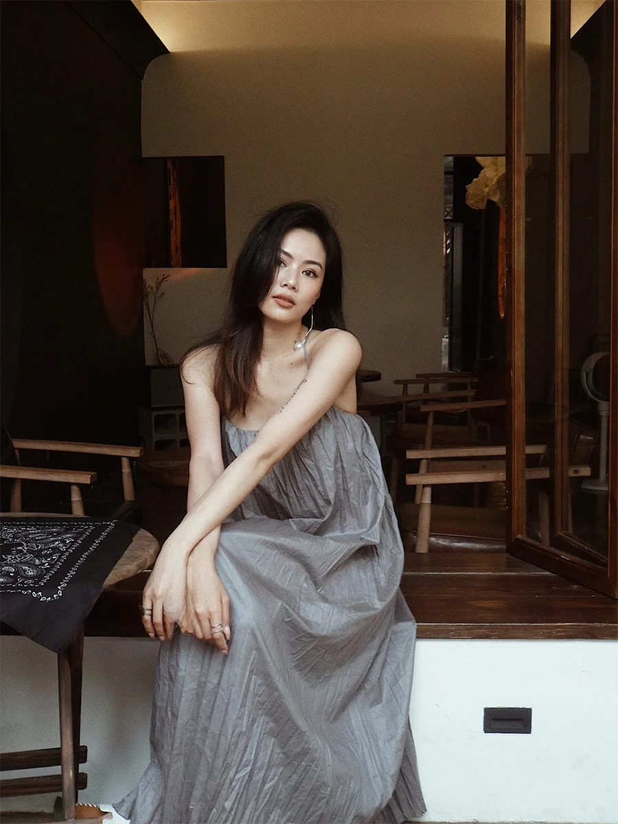High-Light Moment High-Temperature Pleated Lyocell Loose Glitter ey Bal Long Dr Women's Summer Faion Gown
High-Light Moment High-Temperature Pleated Lyocell Loose Glitter ey Bal Long Dr Women's Summer Faion Gown