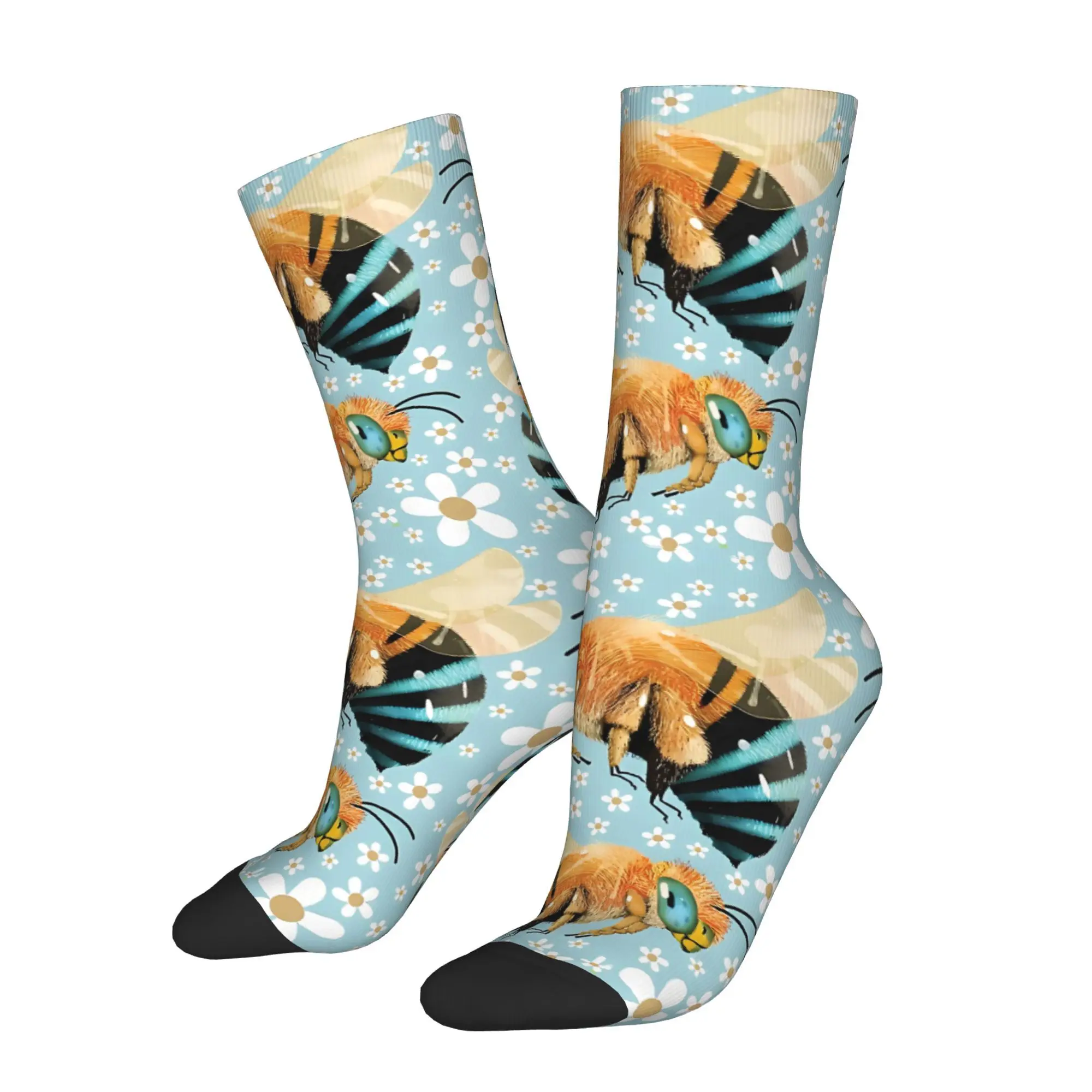 Happy Funny Men's Socks Blue Banded Bee Retro Harajuku Street Style Seamless Crew Sock Gift Pattern Printed
Happy Funny Men's Socks Blue Banded Bee Retro Harajuku Street Style Seamless Crew Sock Gift Pattern Printed